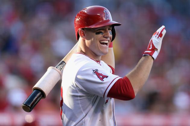 (Photo Credit: Jeff Gross/Getty Images) Mike Trout could be headed for his first career MVP award in 2014.